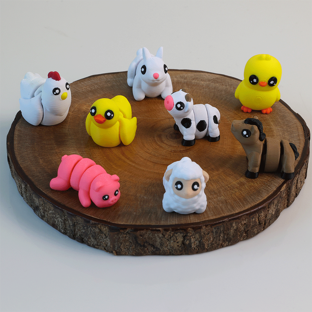 ポケットフィギュア 農場セット