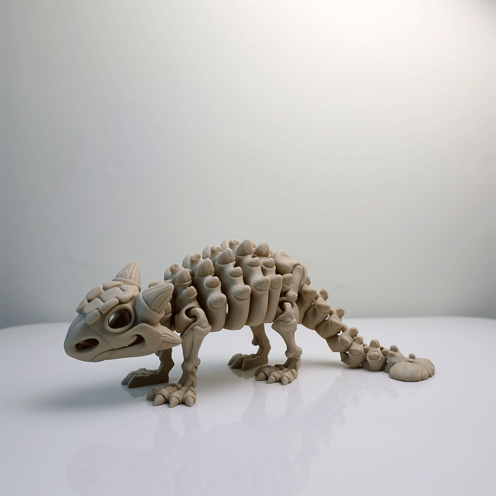 Articulated Skeleton Ankylosaurus Figure