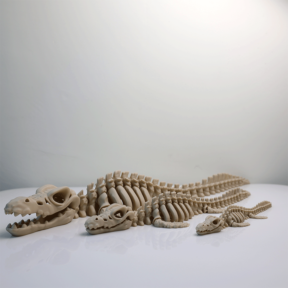 Movable Skeleton Mosasaurus Figure