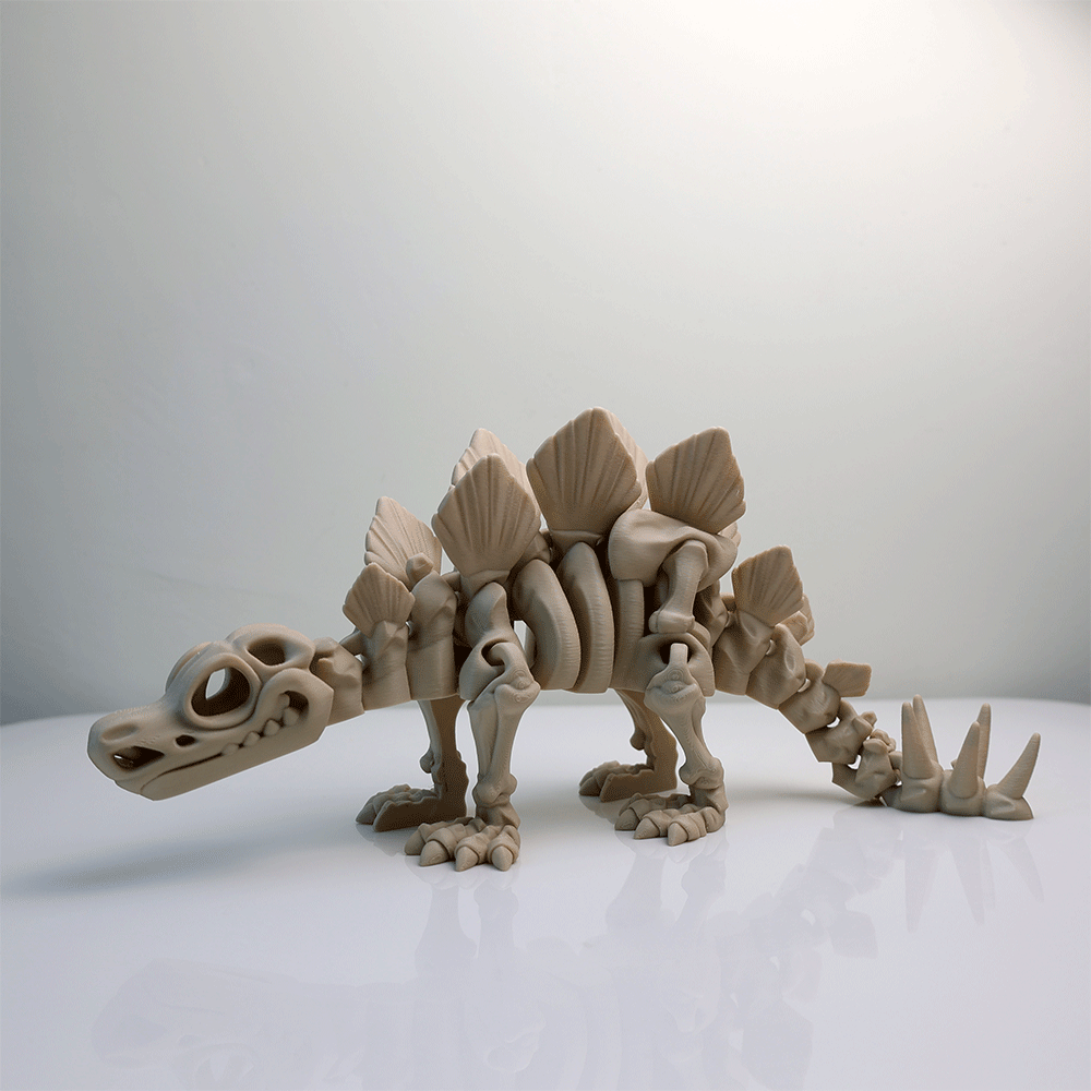 Articulated Skeleton Stegosaurus Figure