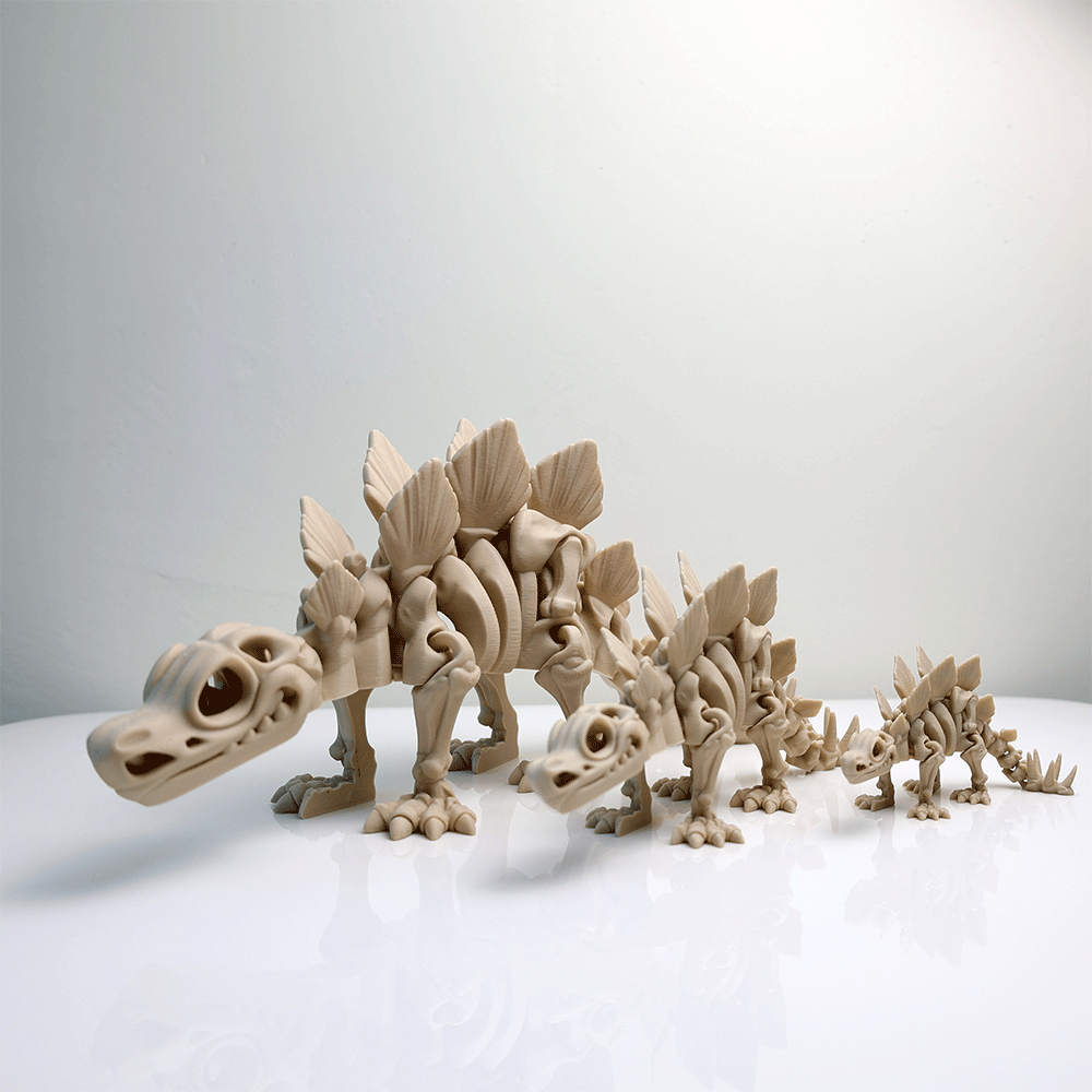 Articulated Skeleton Stegosaurus Figure